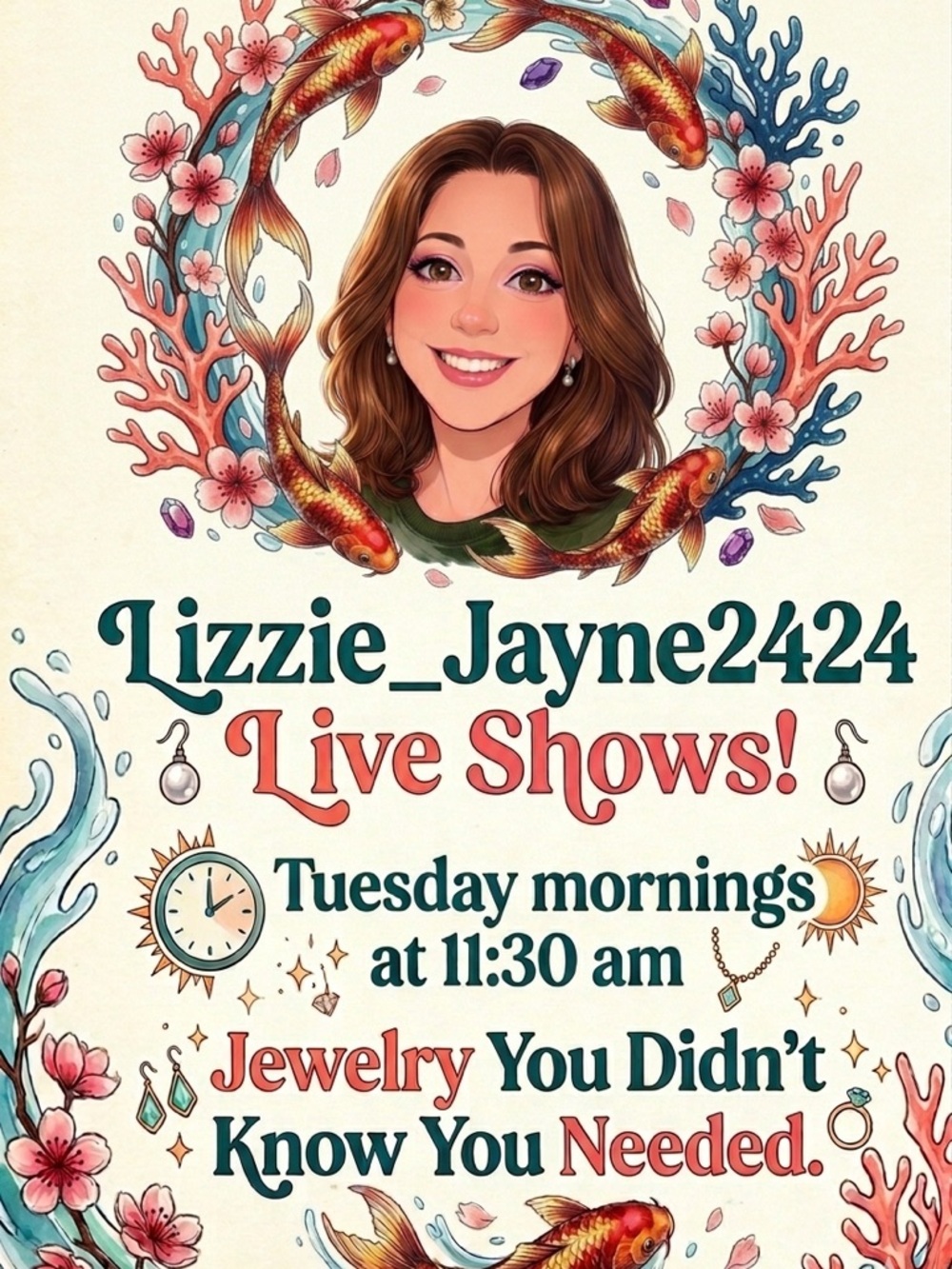 Live Show Listing 😍💜✨🥳💎